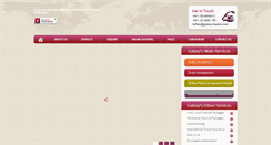 Desktop Screenshot of galaxy-tourism.com